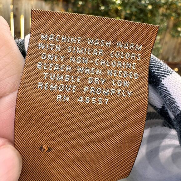 Vintage High Sierra Mock Turtleneck Black and White Top Women’s size Medium - Picture 8 of 8